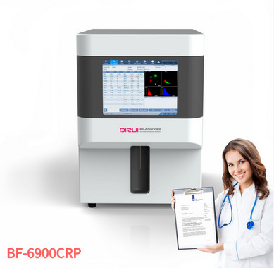 Συσκευή ανάλυσης BF-6900CRP αιματολογίας Dirui πλήρως αυτόματη με τη λειτουργία CRP