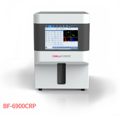 Συσκευή ανάλυσης BF-6900CRP αιματολογίας Dirui πλήρως αυτόματη με τη λειτουργία CRP